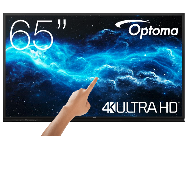 Optoma 3652RK 65" Interaktiv Touchskærm 4K Undervisning