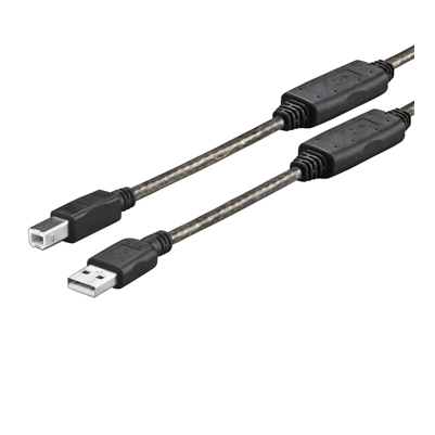 Vivolink Aktiv USB 2.0 Cable A - B M - M 15 M	