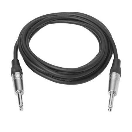 Vivolink Jack cable (6,3mm) mono 2,5 meter Black